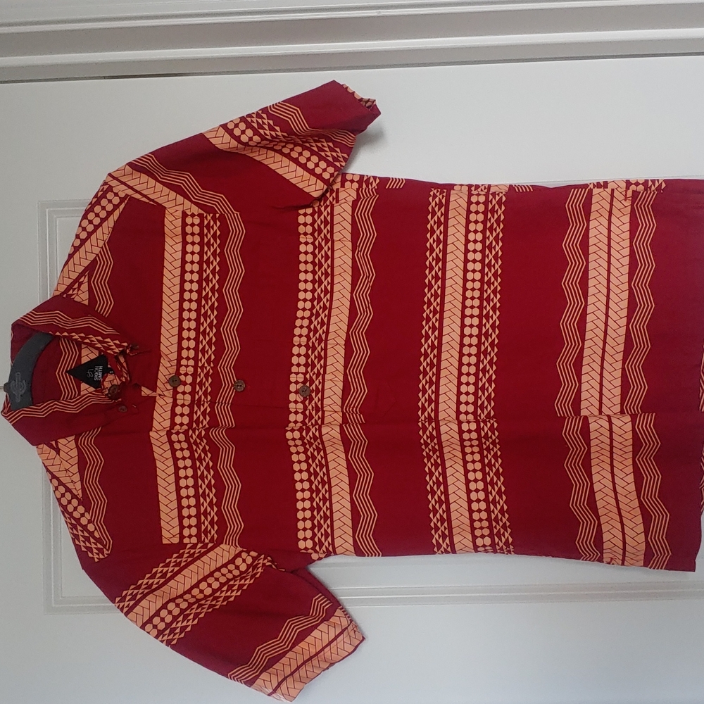Mens Aloha Shirt Sig on Smith PulloverXS Red
